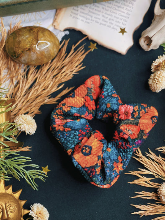 Moody Floral - Scrunchie