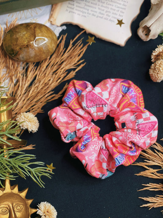 Pink Harley - Scrunchie