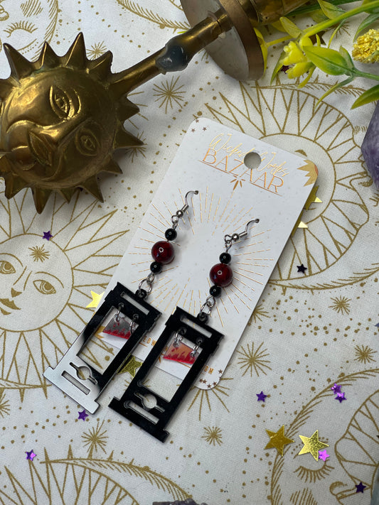 Guillotine - Dangle Earrings