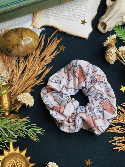 Tan Books - Scrunchie