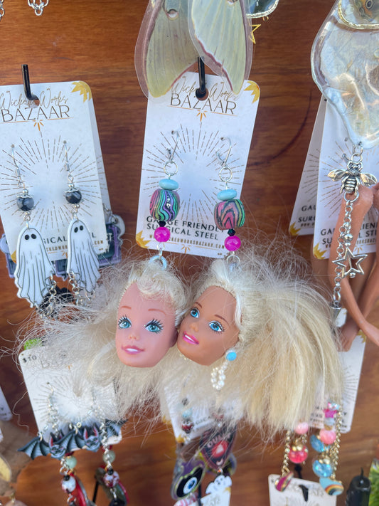 Don't Lose Your Head - Dangle Earrings