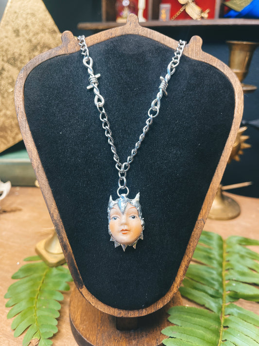 Jester - Silver - Oddity Necklace