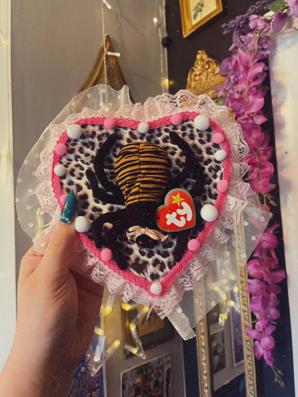 Tiger Spider - Plushie Taxidermy