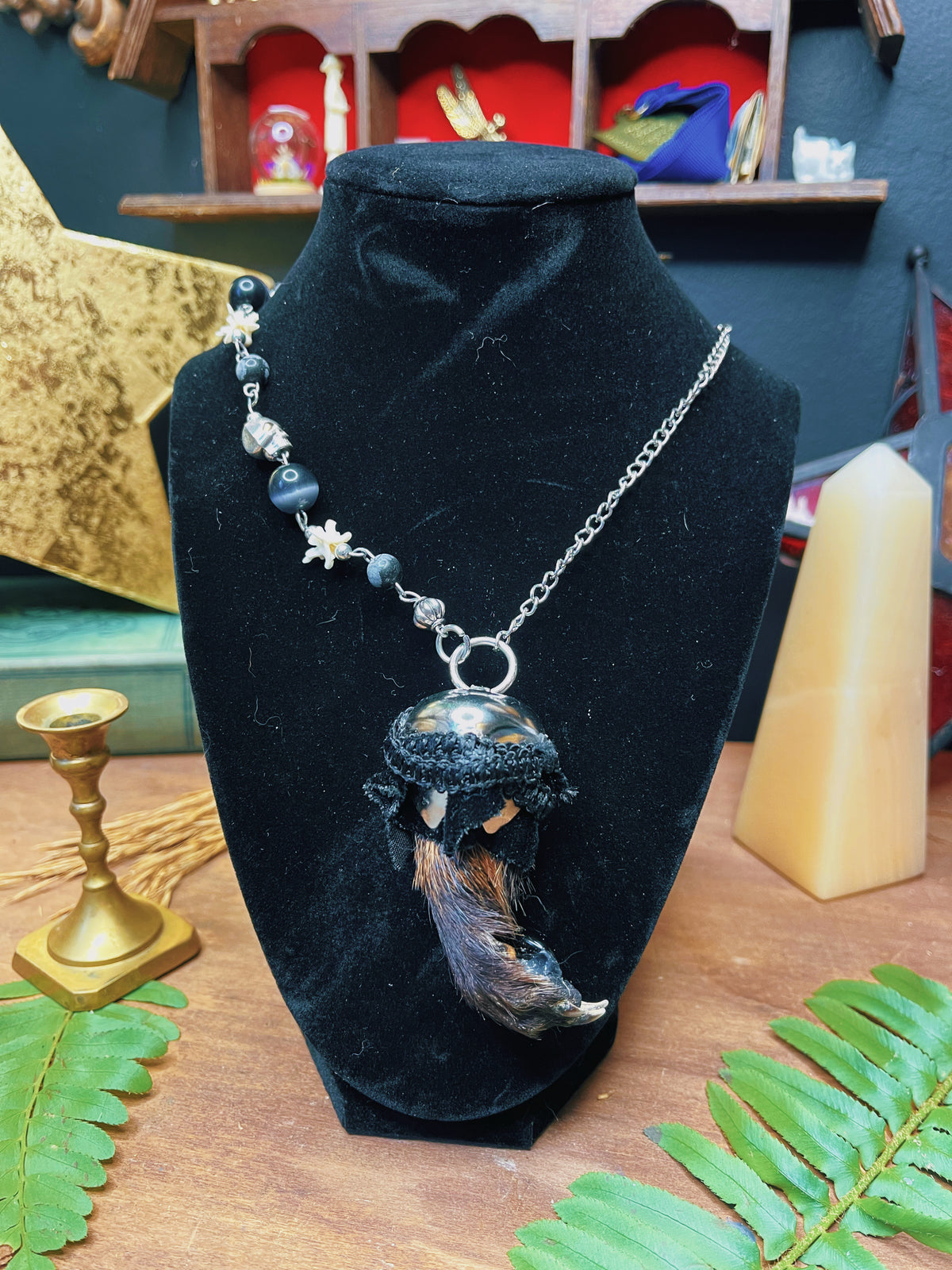 Midnight Hour - Silver - Oddity Necklace