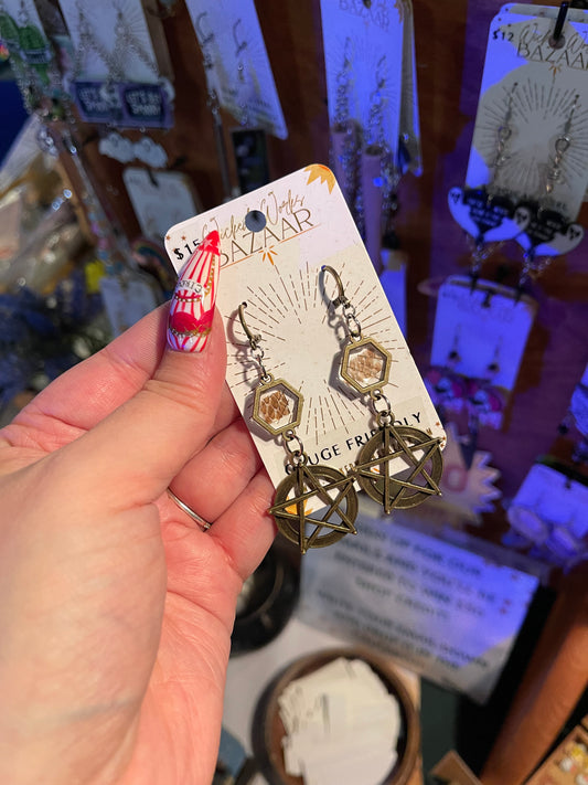Serpent  - Oddity Dangle Earrings