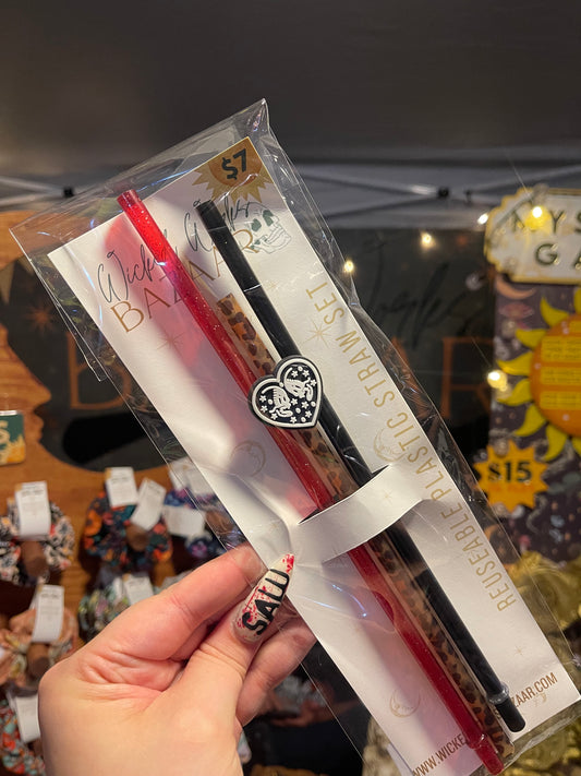 The Lovers - Straw + Topper Set