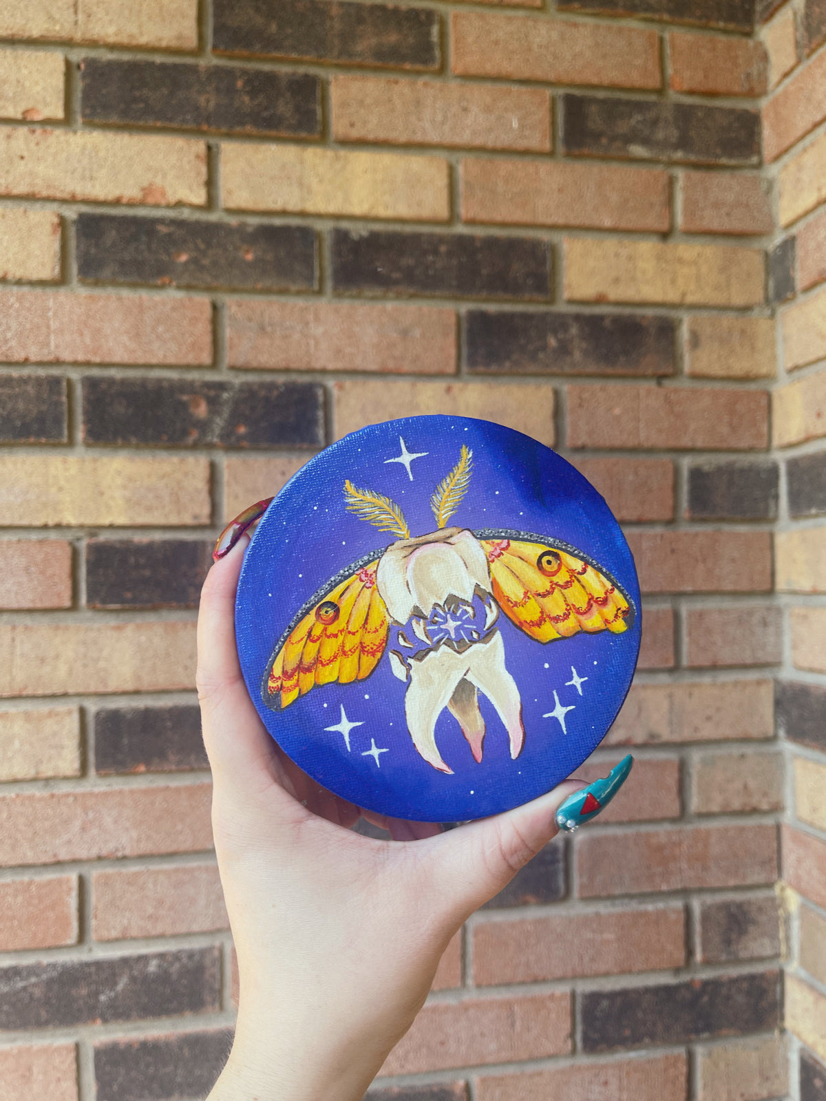 Comet Tooth Fairy - Acrylic Painting