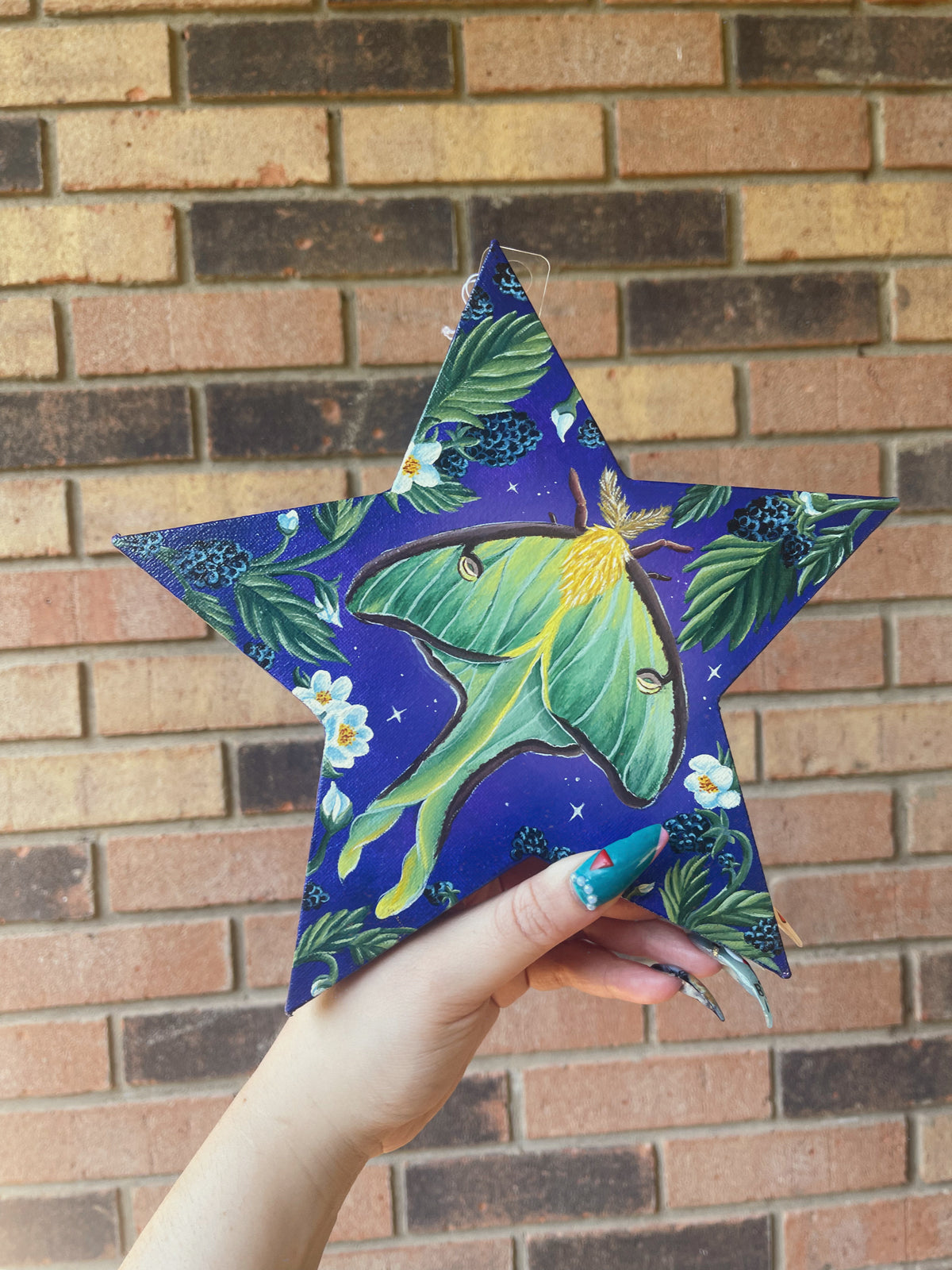 Lunar Star - Acrylic Painting