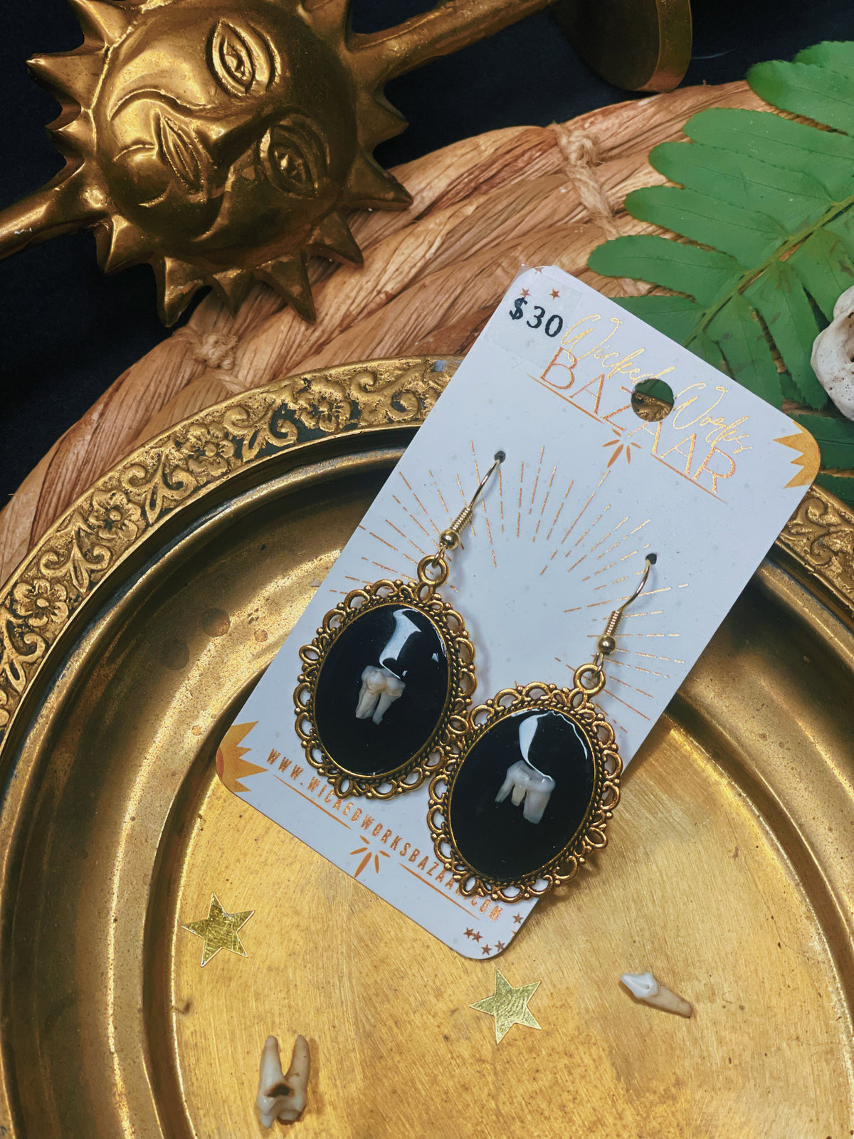 Teeth - Oddity Dangle Earrings
