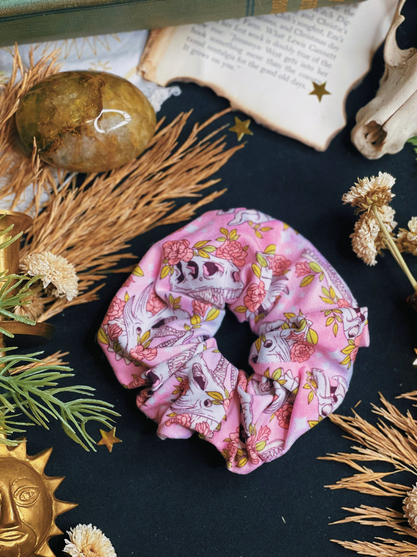 Pink Archeologist - Scrunchie