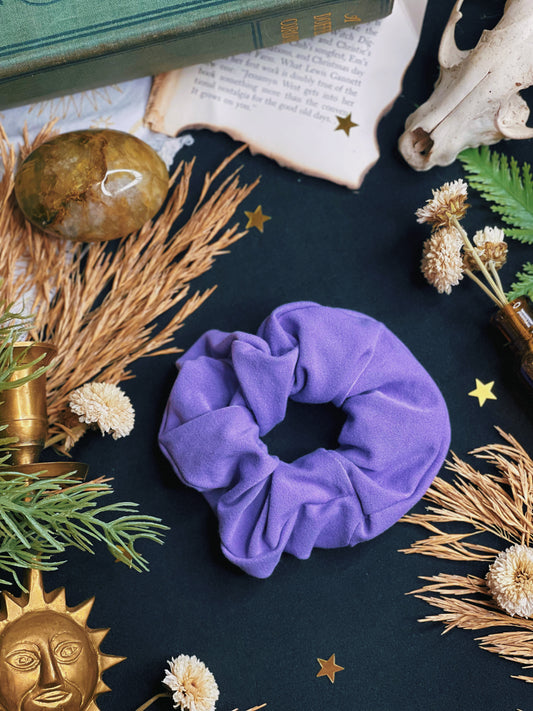 Soft Solid Purple - Scrunchie