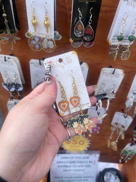 I'm Saiyan - Dangle Earrings