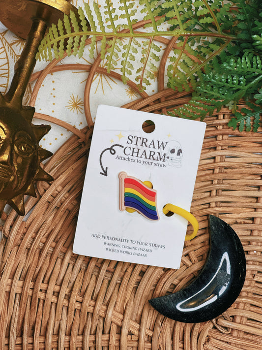 Rainbow Flag - Straw Topper