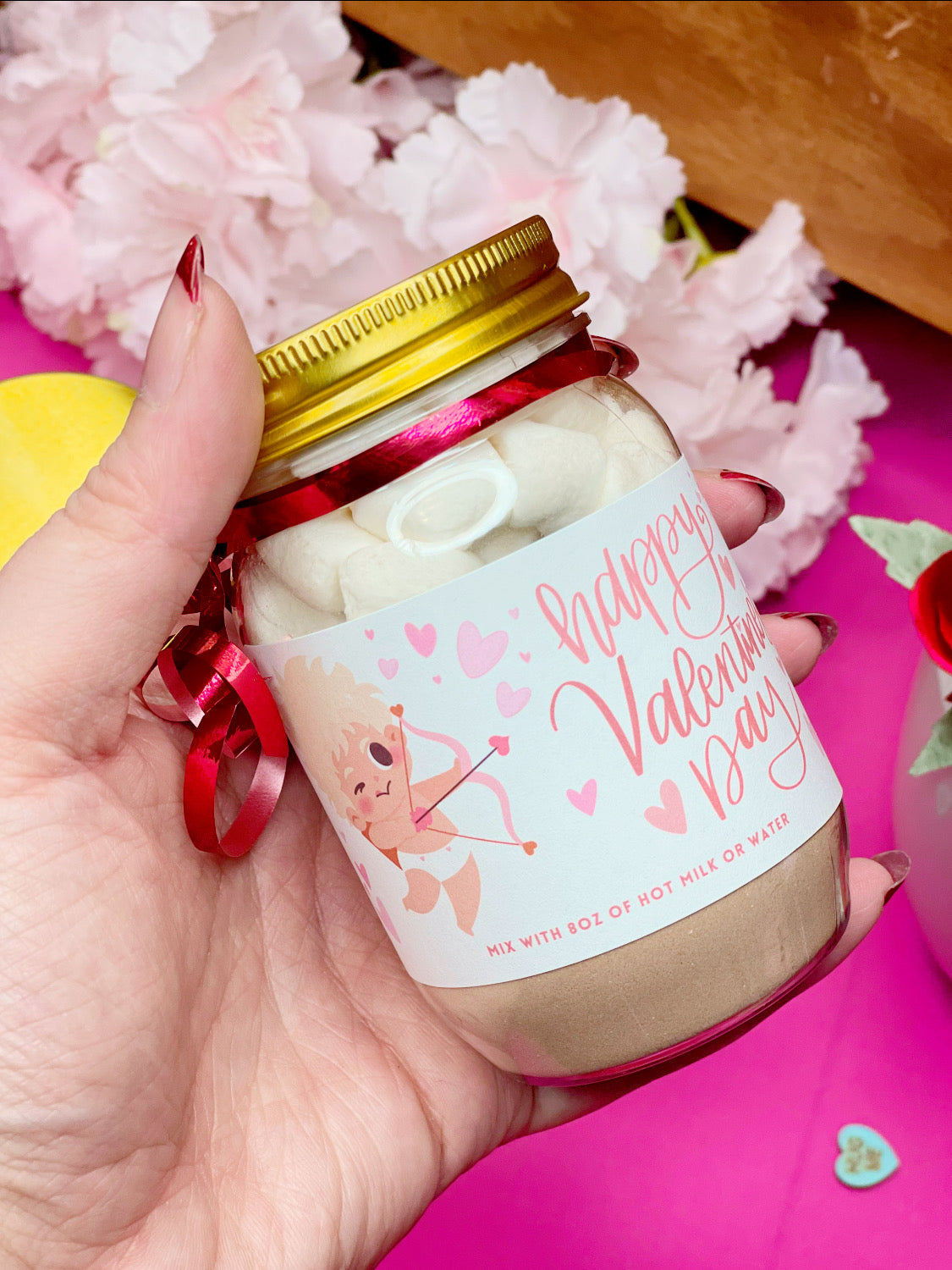 Momma Donna's Valentine's Cocoa Jars