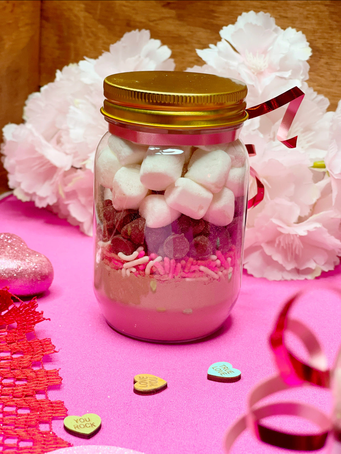 Momma Donna's Valentine's Cocoa Jars