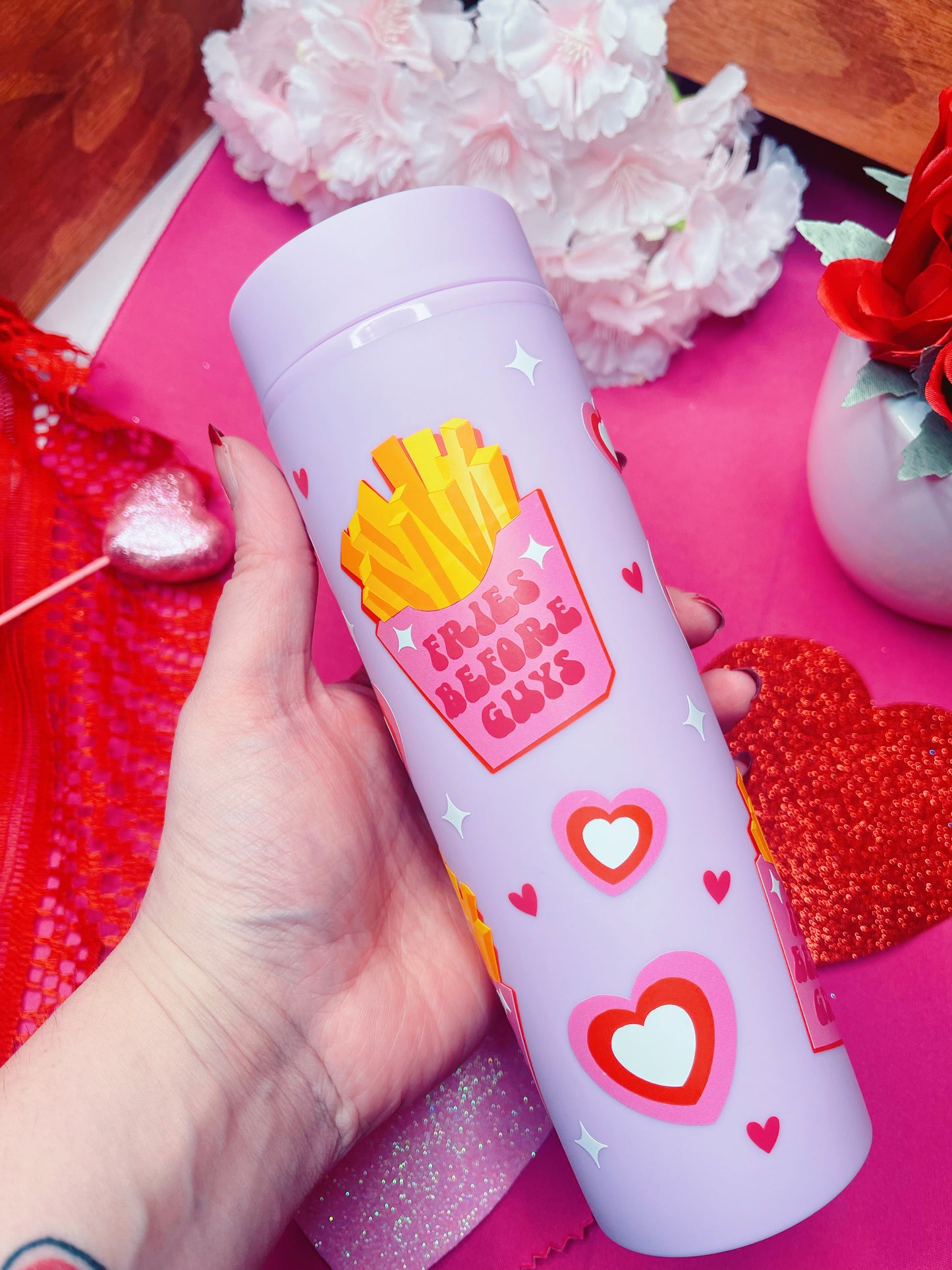 Fries Before Guys - Soft Touch Tumbler (PRE-ORDER)