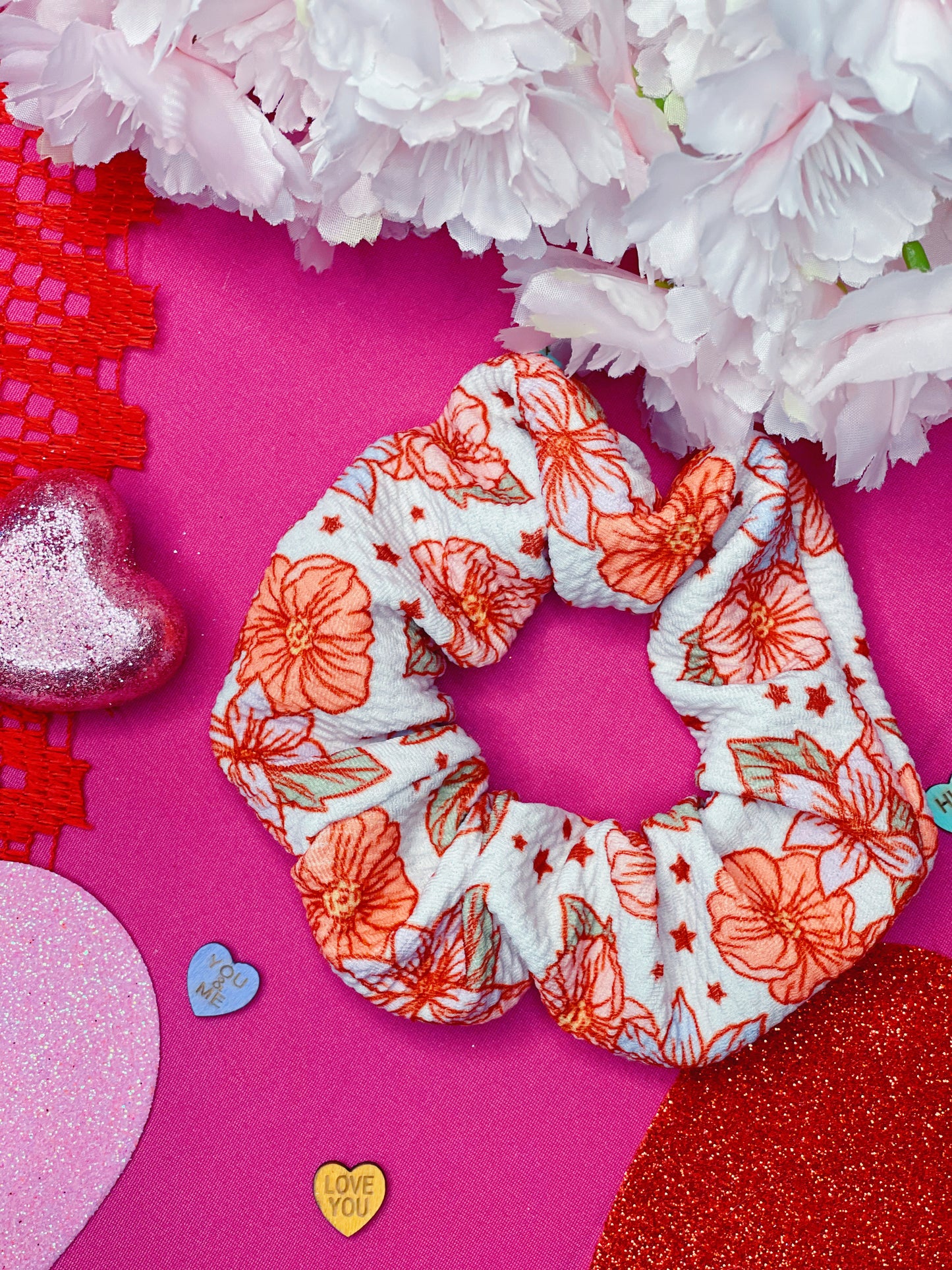 Radiant Floral - Scrunchie