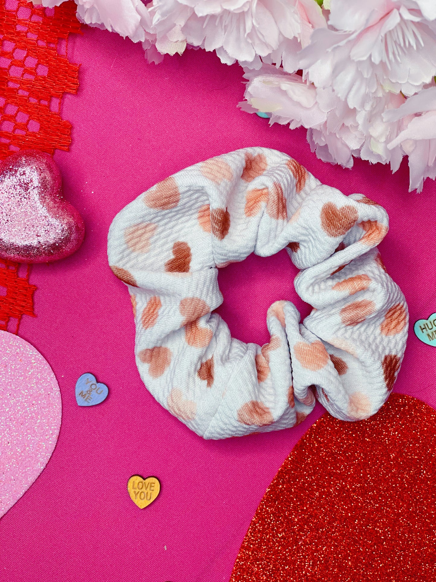 Hearts - Scrunchie