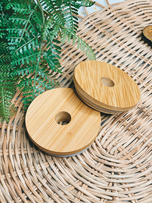 Bamboo Lid - for 16oz glass cup