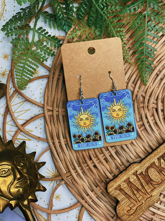 The Sun - Dangle Earrings