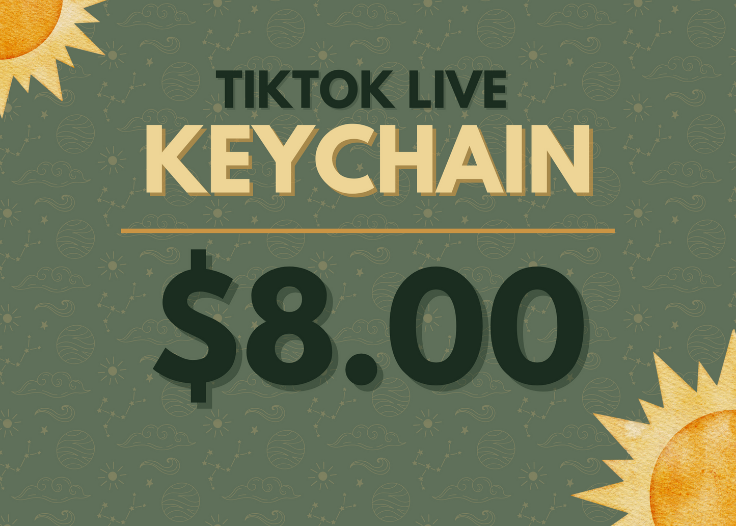 TIKTOK LIVE - KEYCHAIN - YOU PICK