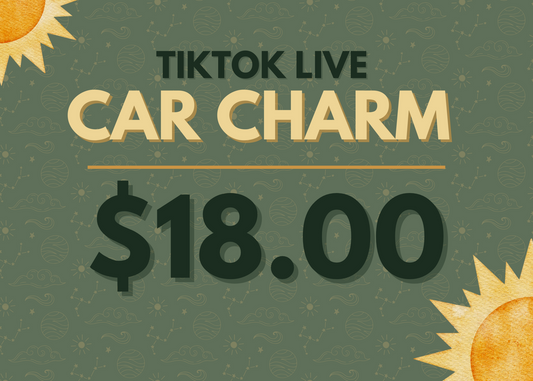 TIKTOK LIVE - CAR CHARM - YOU PICK