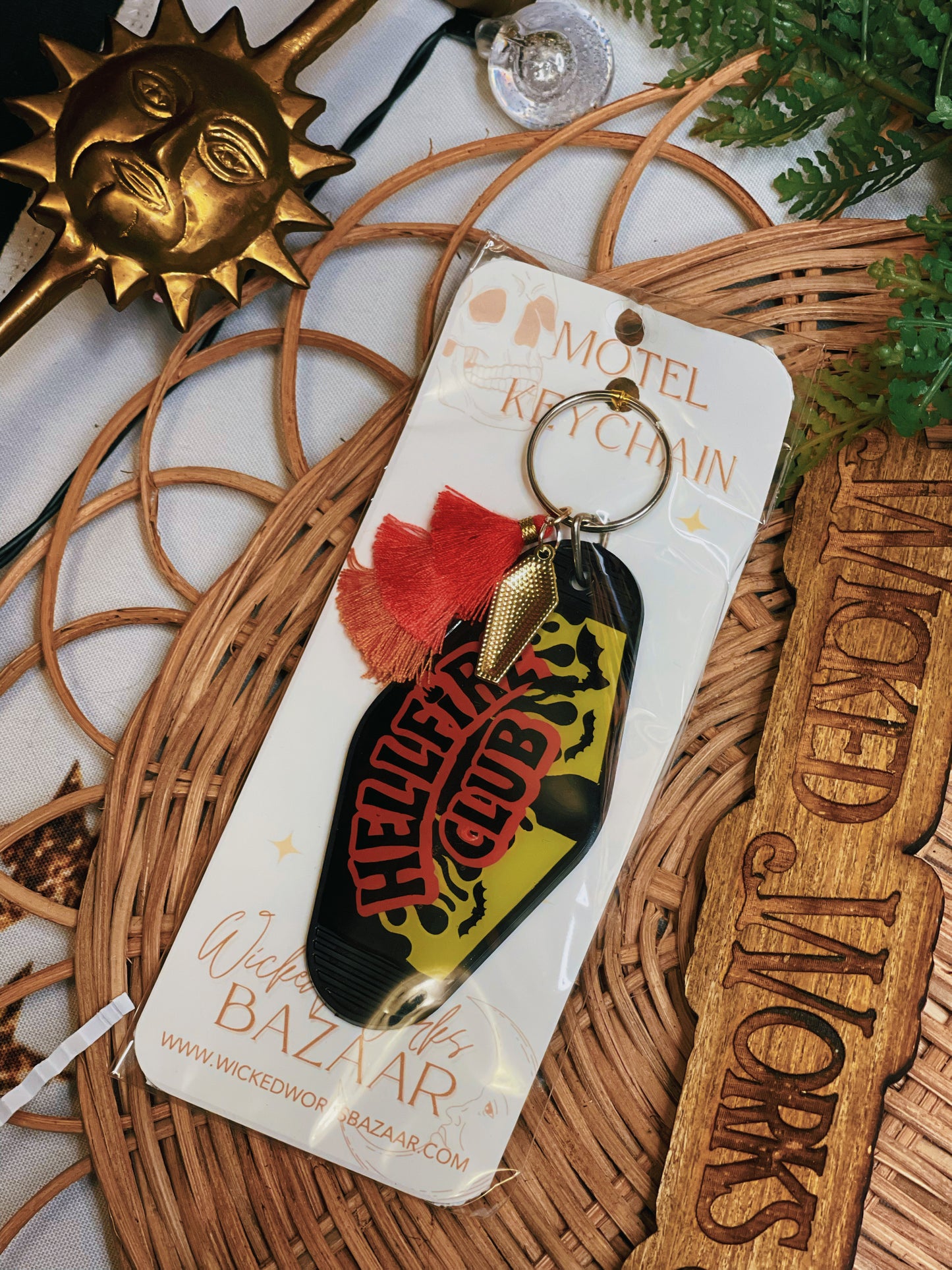 Hellfire Club (Black) - Motel Keychain