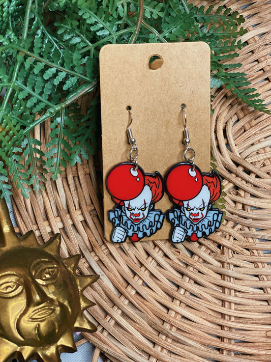 IT The Clown - Dangle Earrings