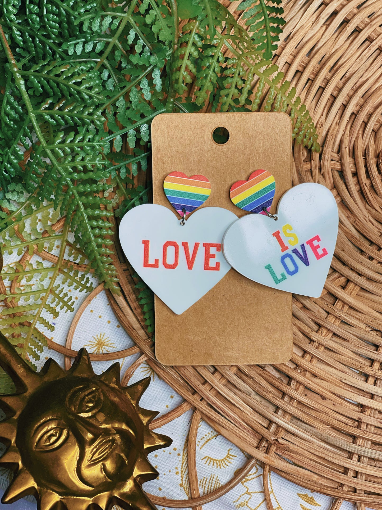 Love is Love - Dangle Earrings