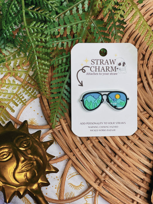 Mountain Sunglasses - Straw Topper