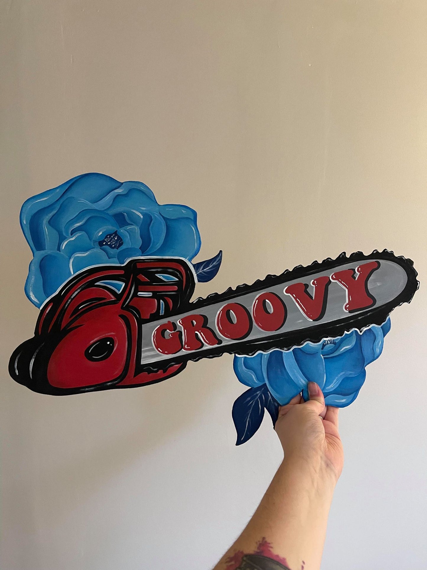 Groovy Door Hanger