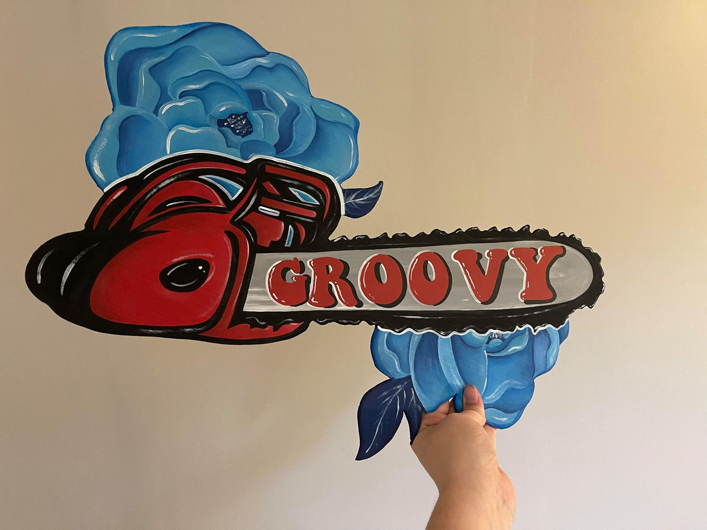 Groovy Door Hanger