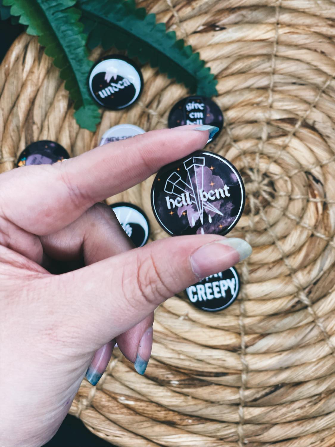Hell Bent - Button Set of 9