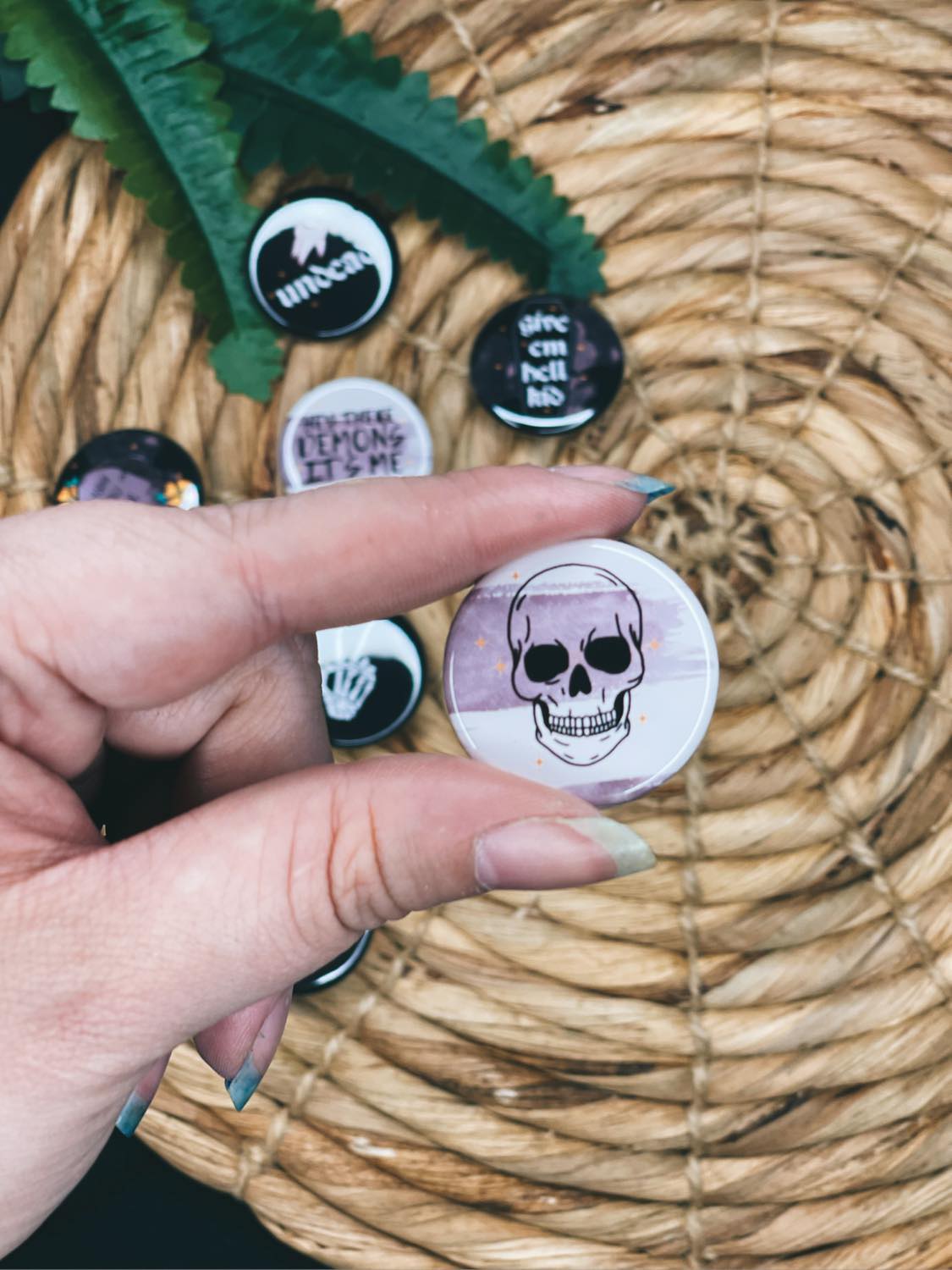 Hell Bent - Button Set of 9