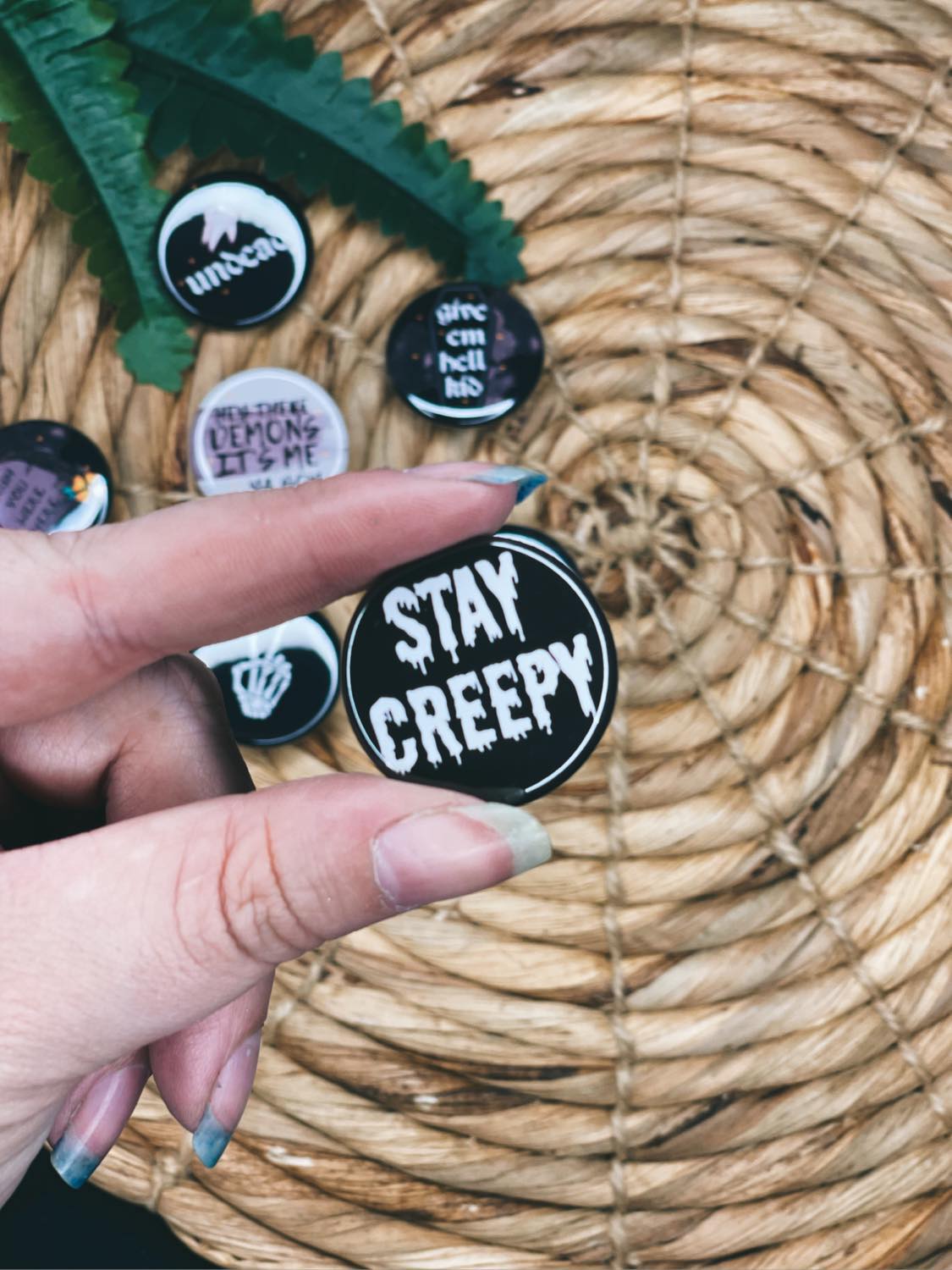 Hell Bent - Button Set of 9