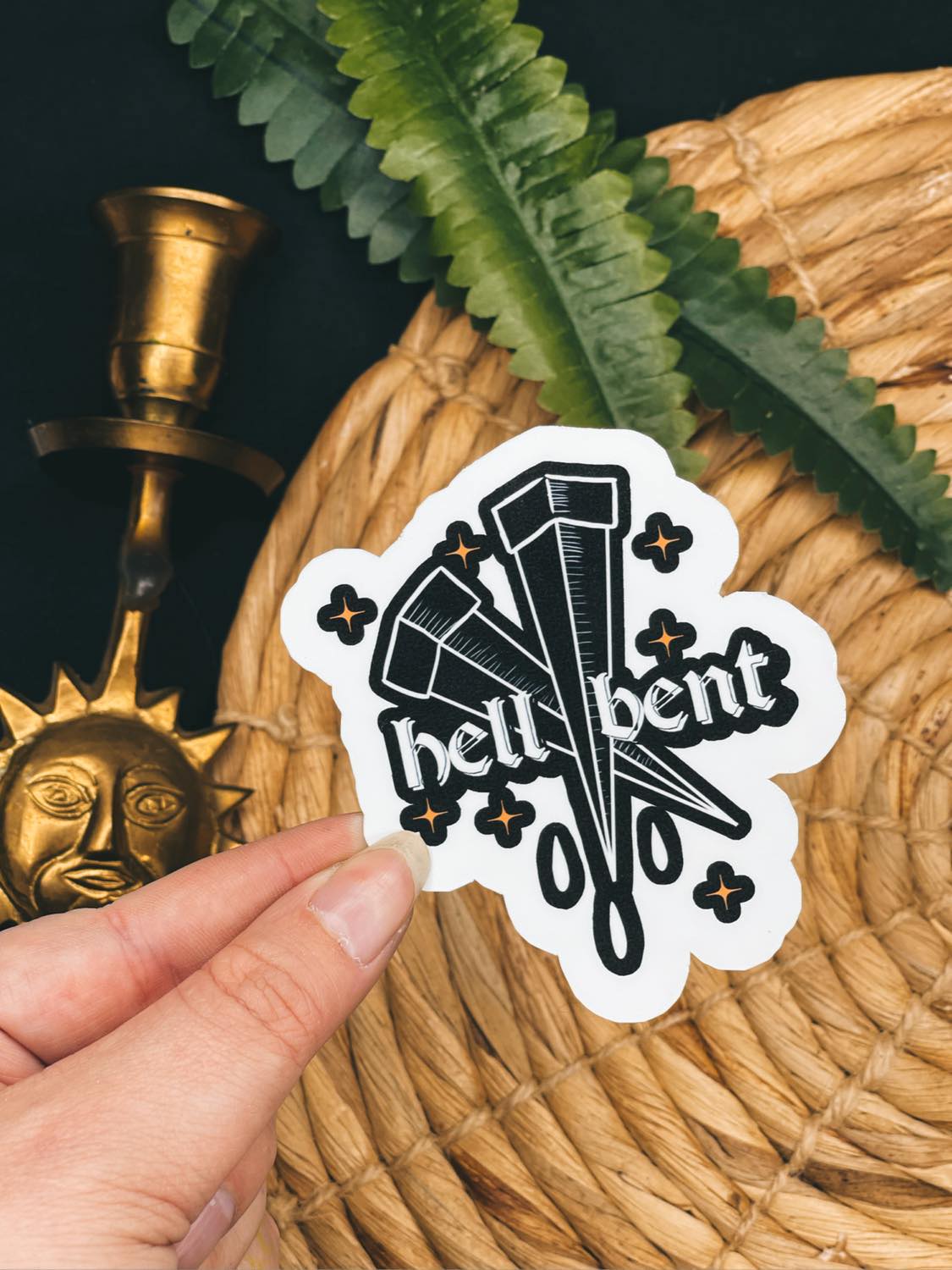 Hell Bent - XL Sticker set