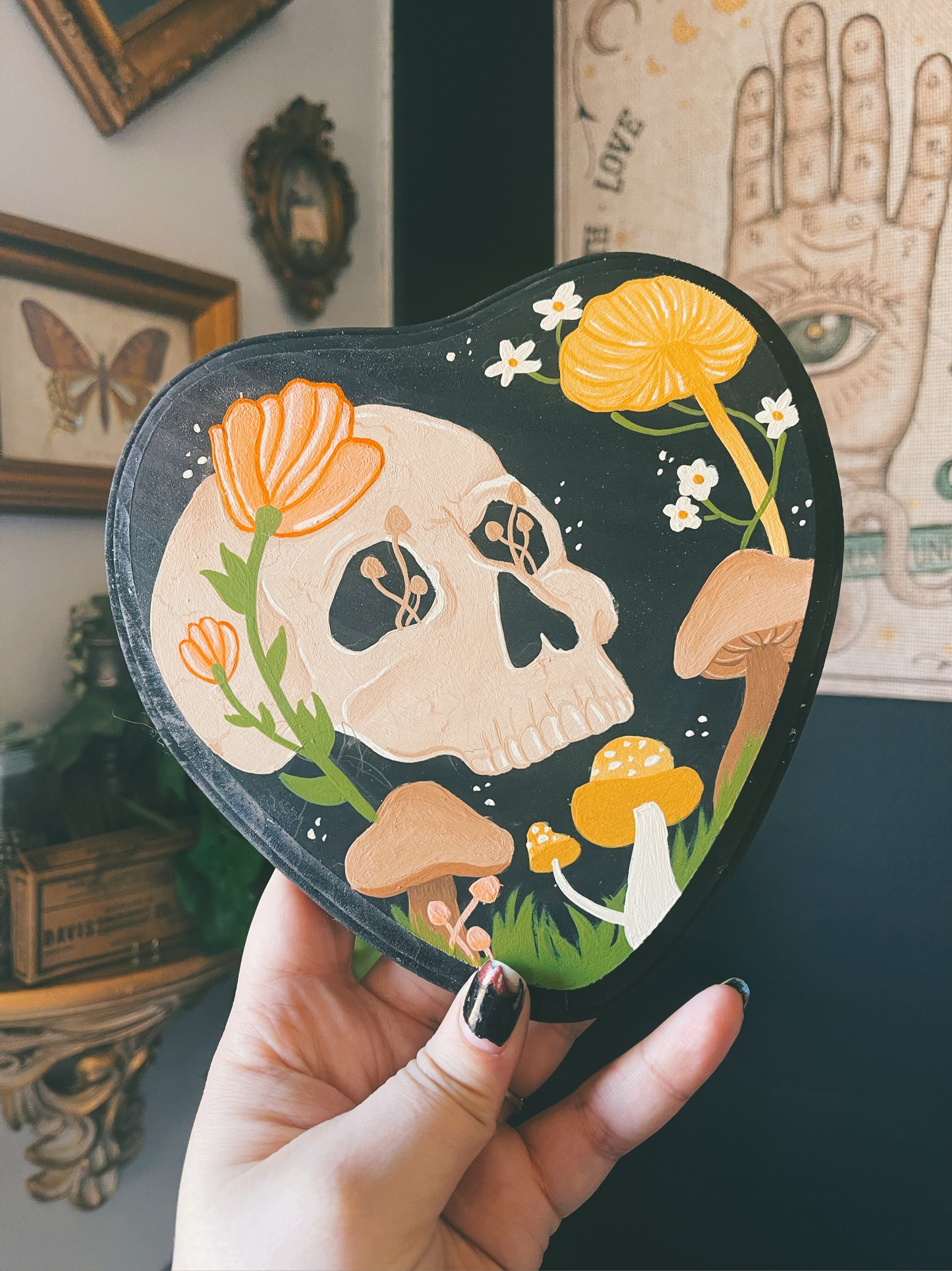 Growth Heart - Handpainted Plaque (PRE-ORDER)