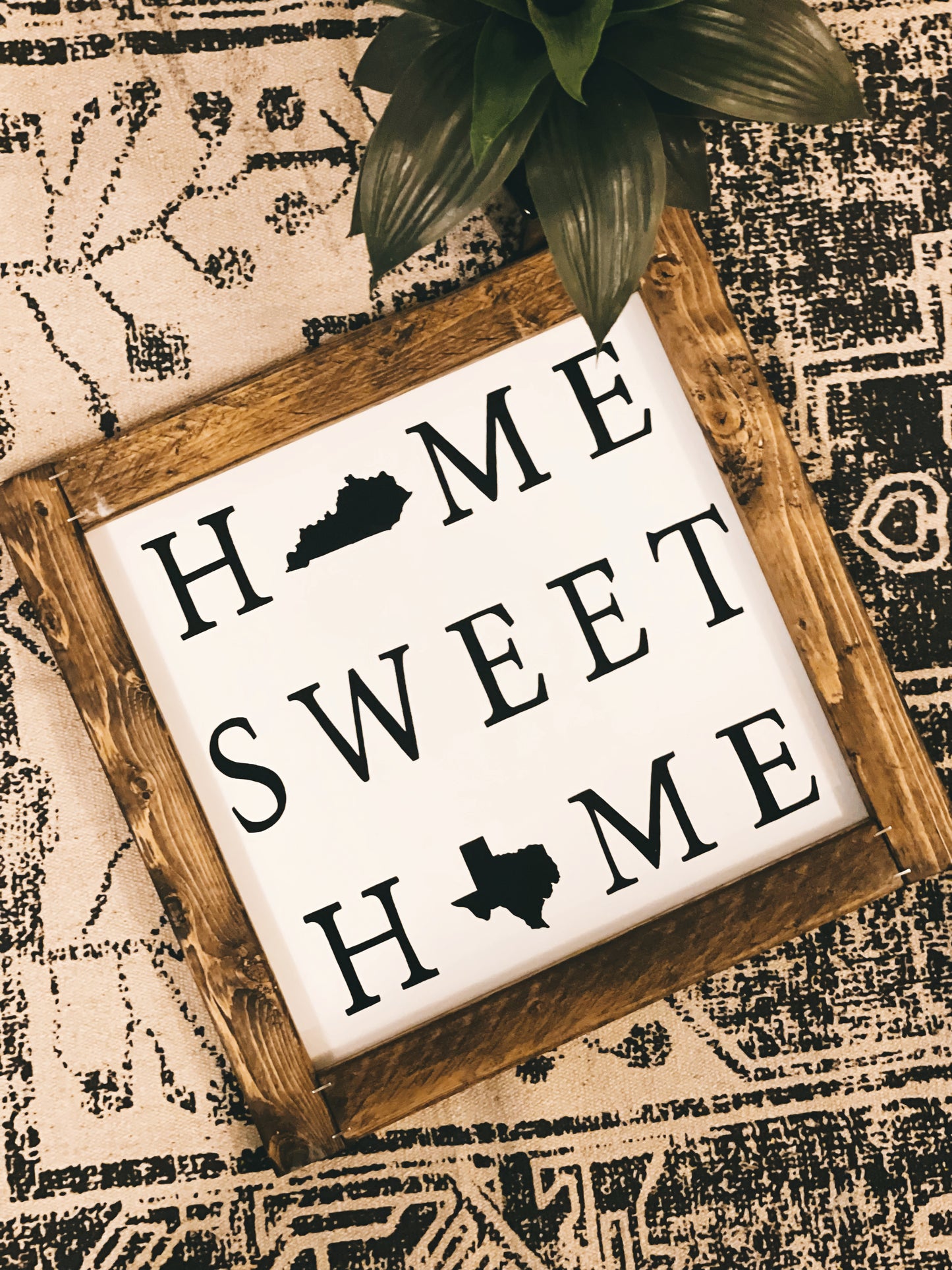 Home Sweet Home States Sign (PRE-ORDER)