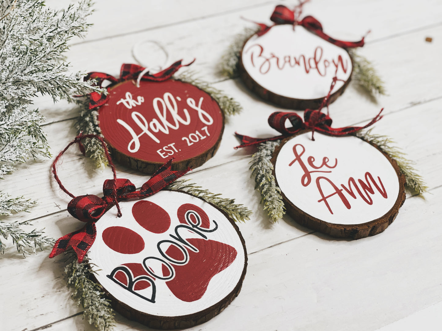 Family Set - Christmas Ornaments (PRE-ORDER)