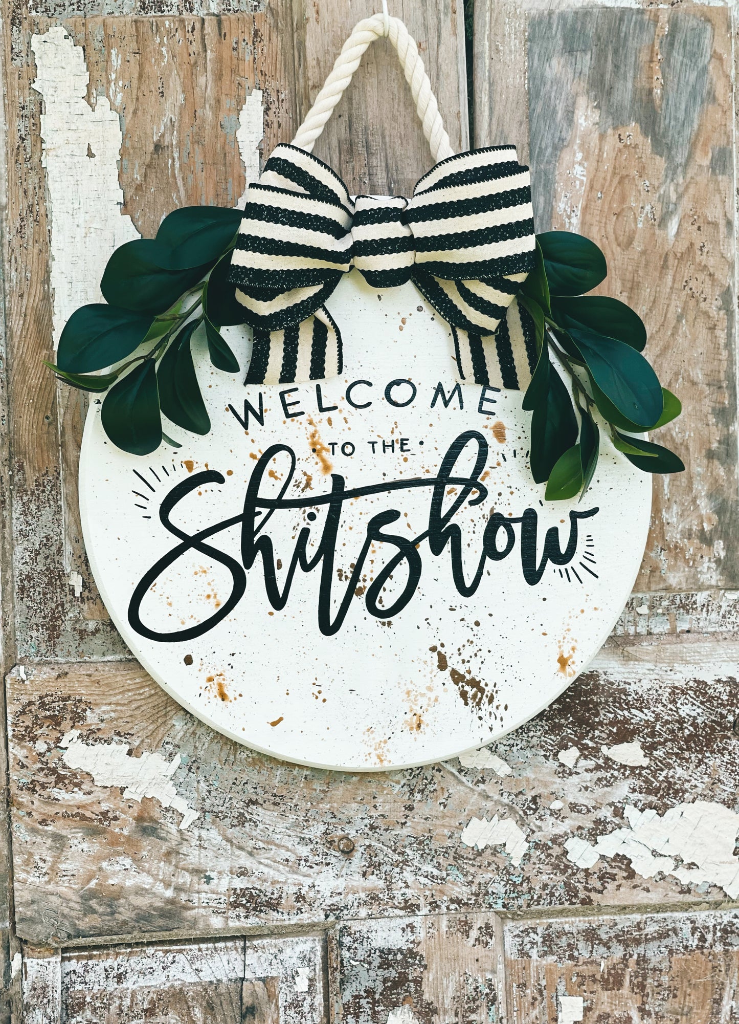 Welcome to the Shitshow - Door Hanger (PRE-ORDER)