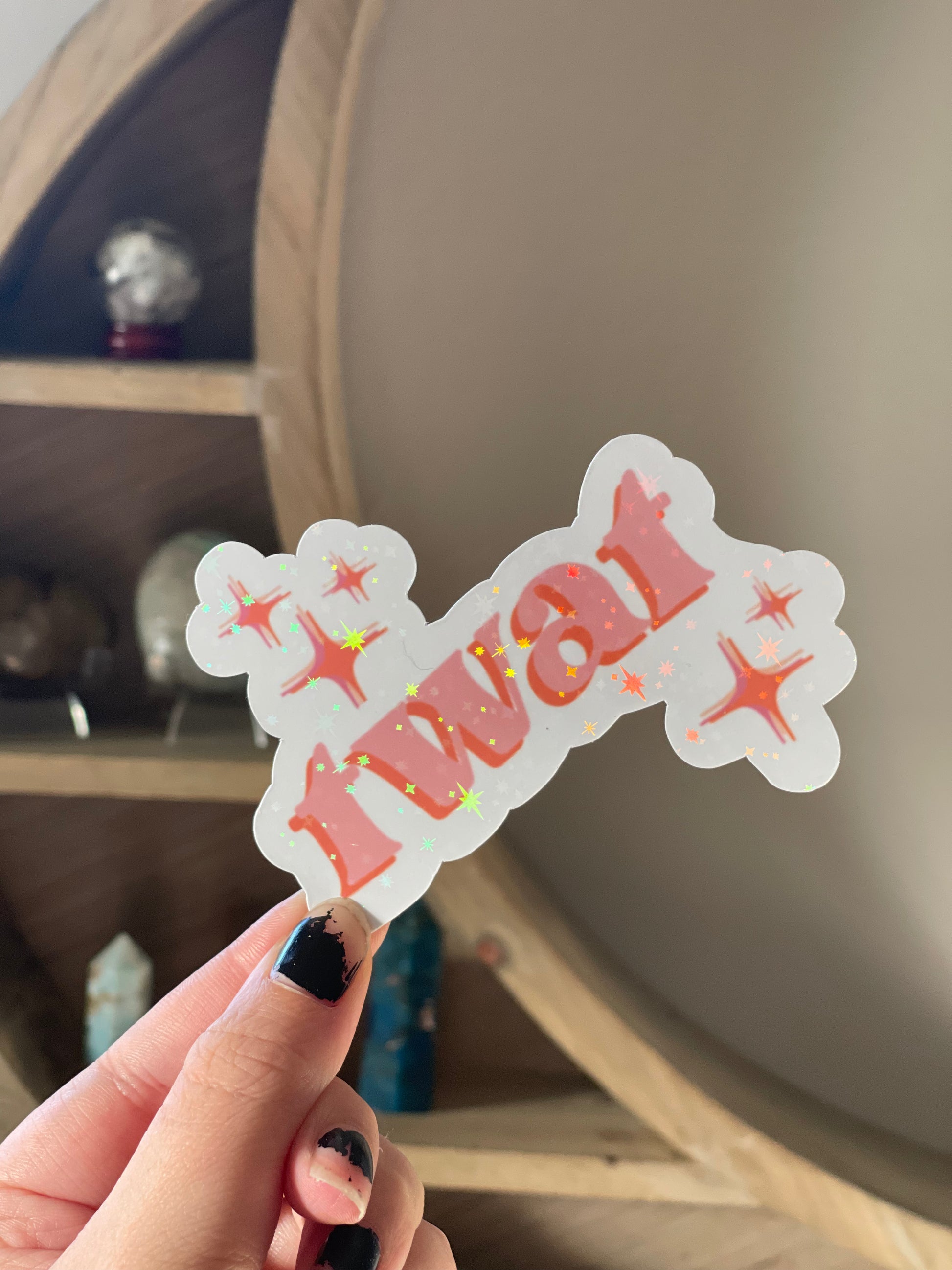 Sticker Tws Tw*t - Holo-Sticker – Wicked Works Bazaar