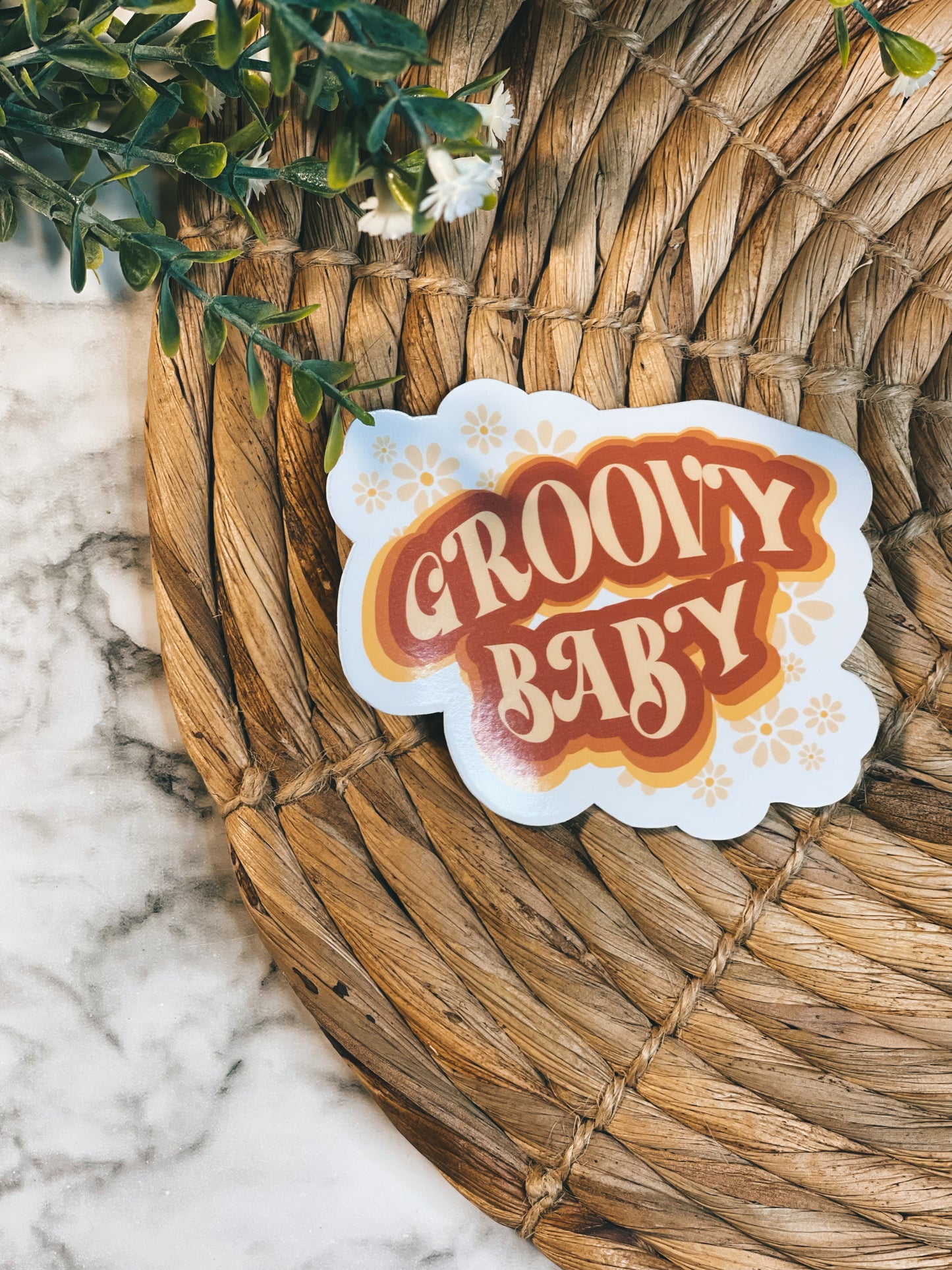 Groovy Baby (70s) - Sticker