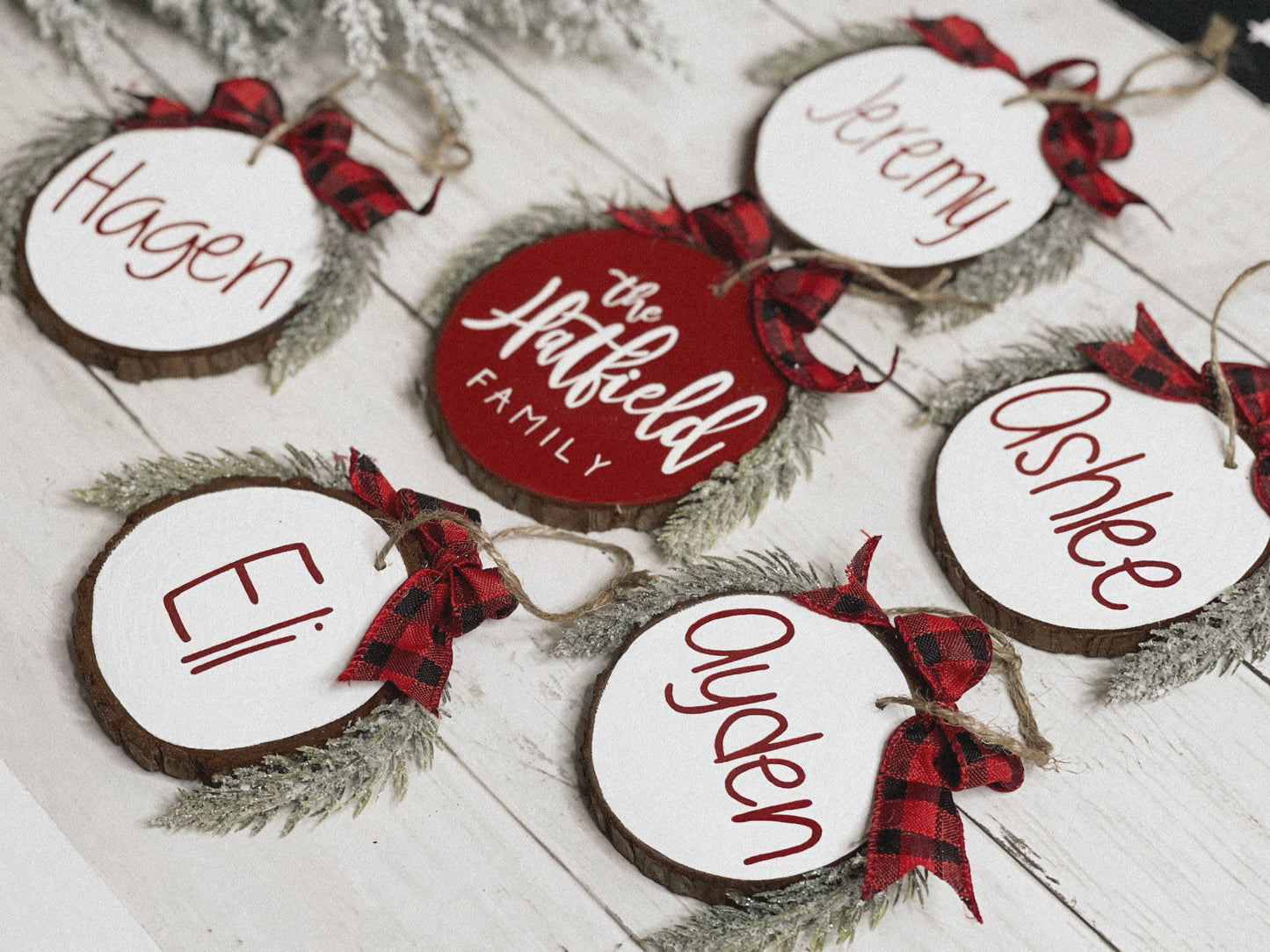 Family Set - Christmas Ornaments (PRE-ORDER)