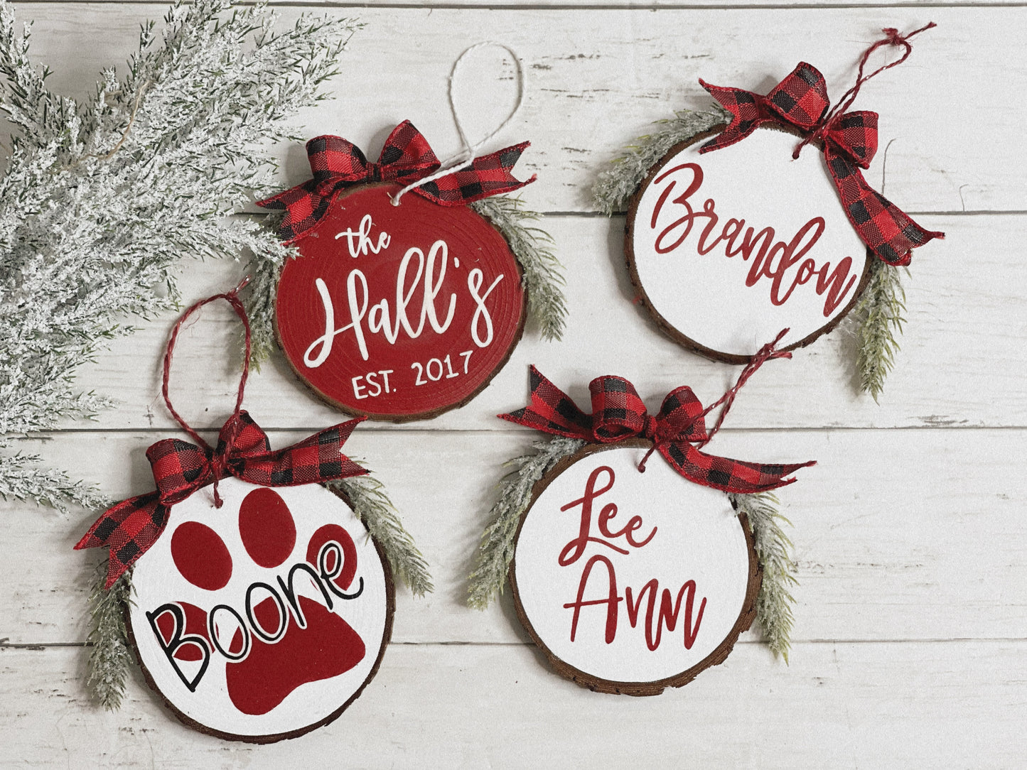 Family Set - Christmas Ornaments (PRE-ORDER)