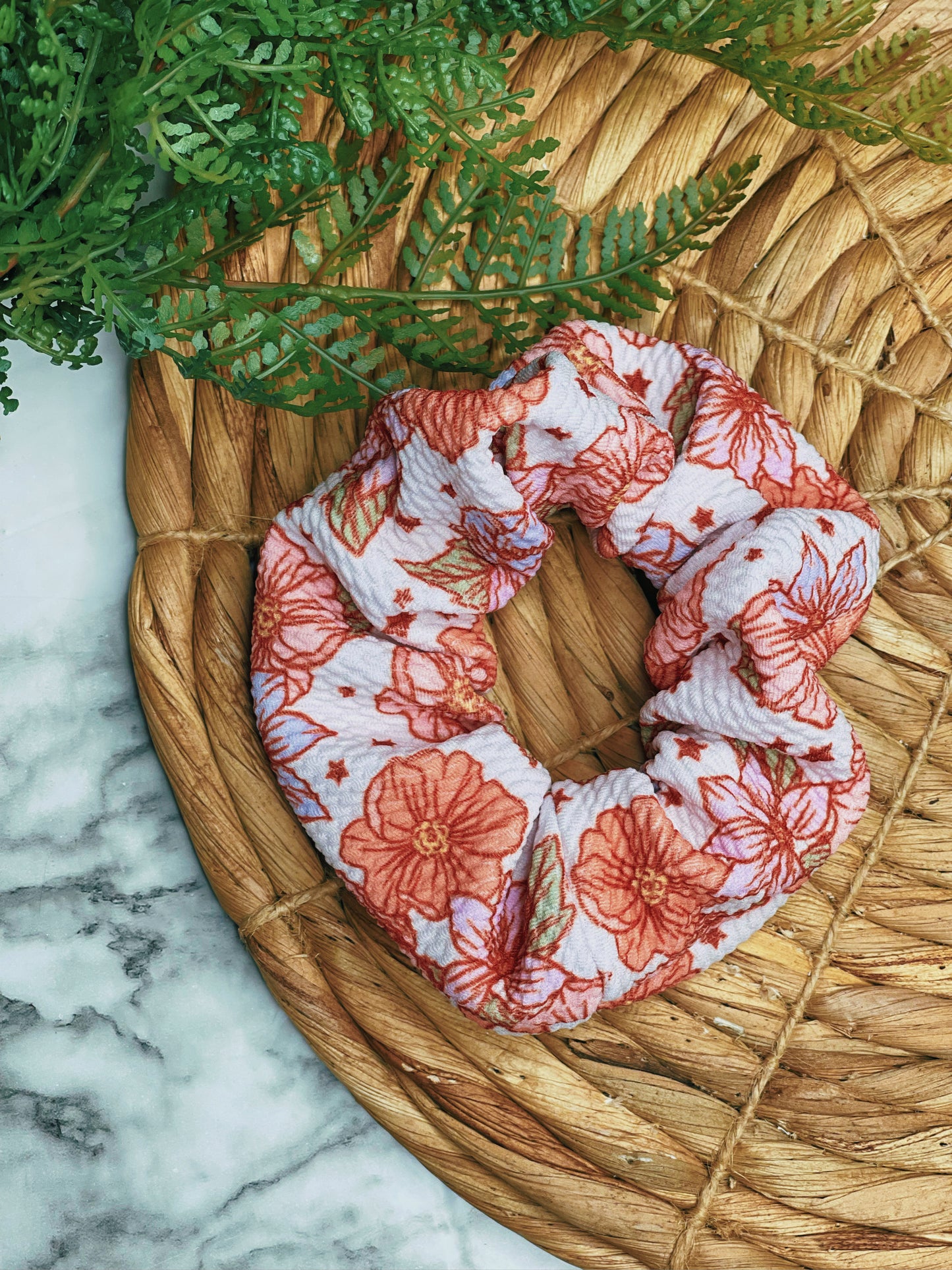 Radiant Floral - Scrunchie