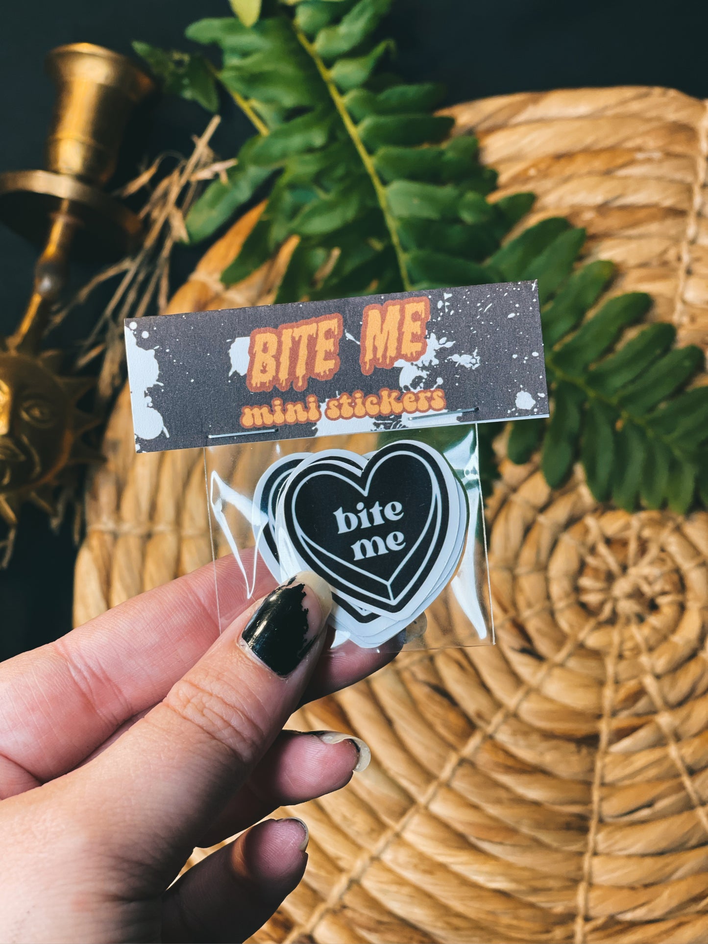 Bite Me - Mini Sticker Set