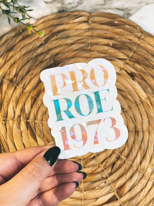 Pro-Roe - Holo-Sticker