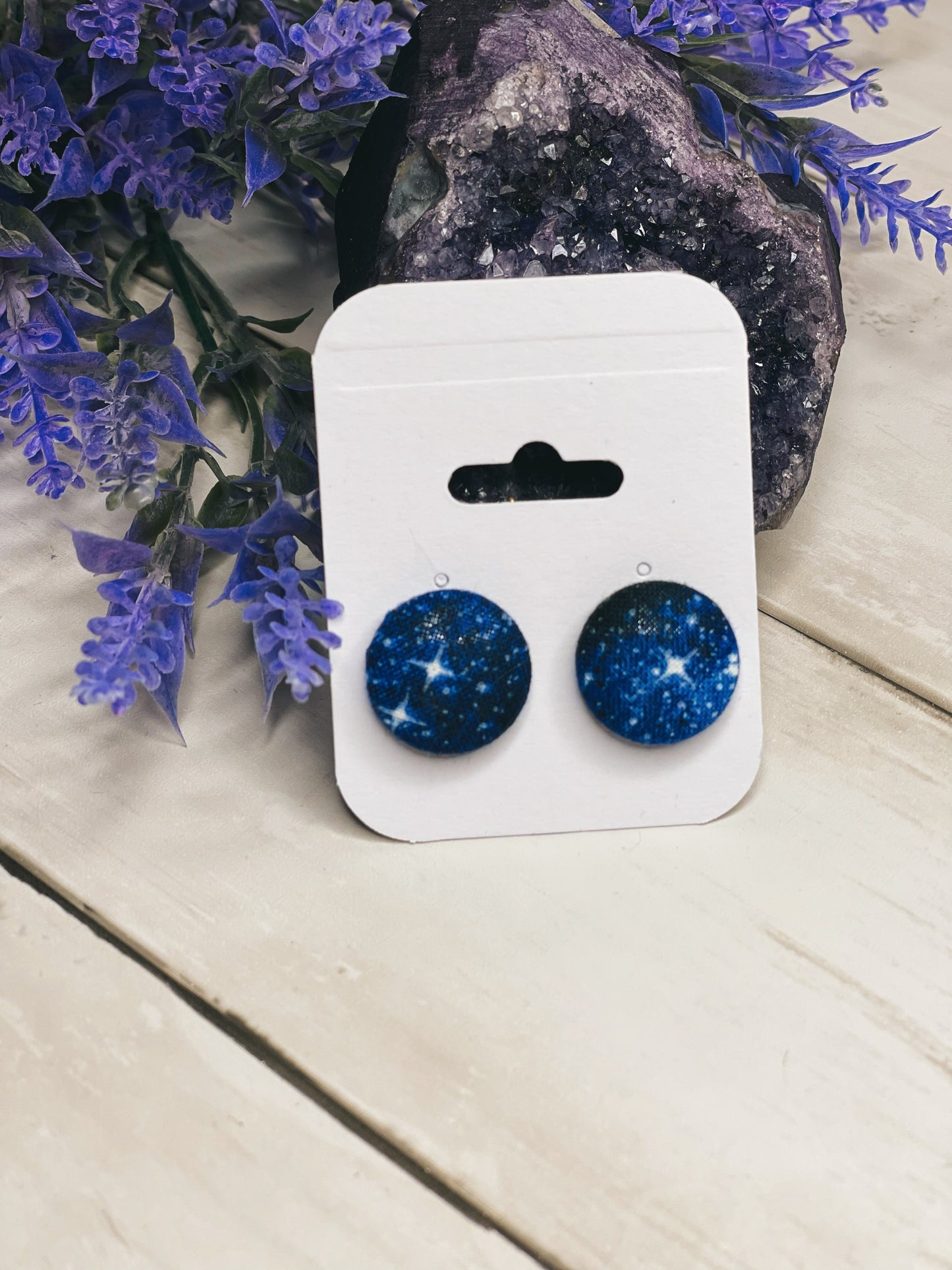 Celestial - Button Earrings