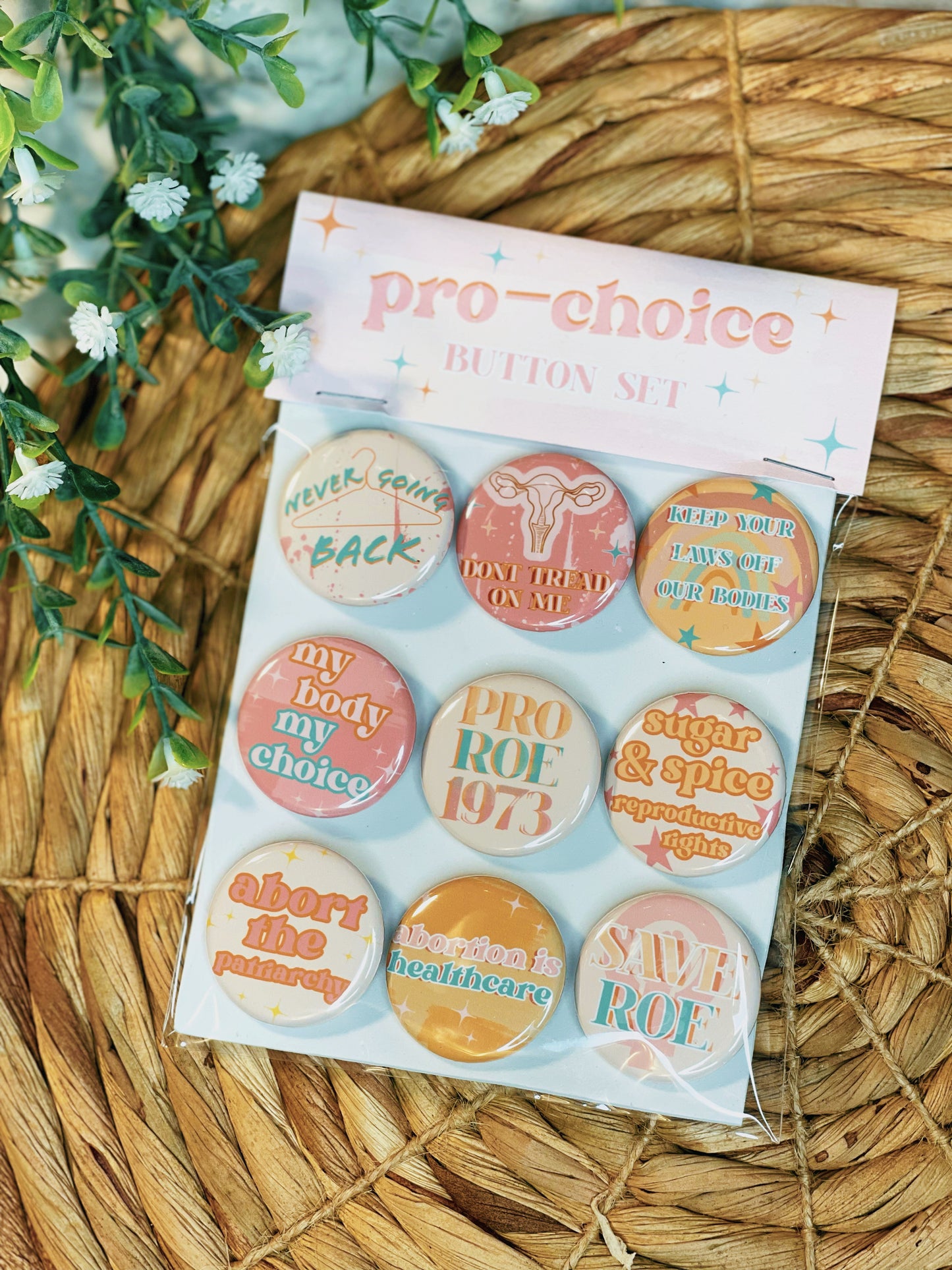 Pro-choice - Button Set