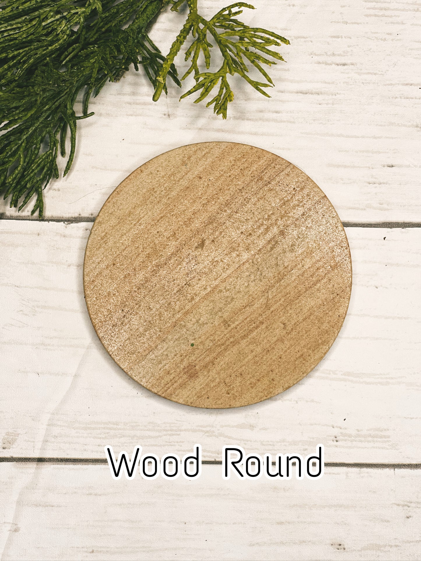 Custom Business Logo - Wood Round (PRE-ORDER)